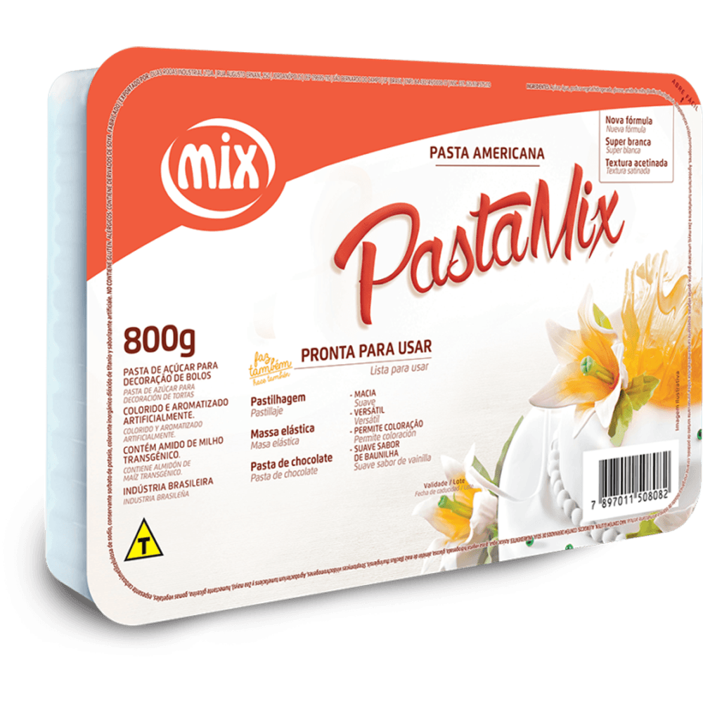 Pasta Americana Tradicional 800g Mix tfcvi9